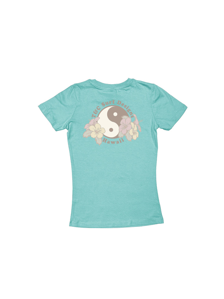 Girls Hibiscus Bunch Sweetheart Tee