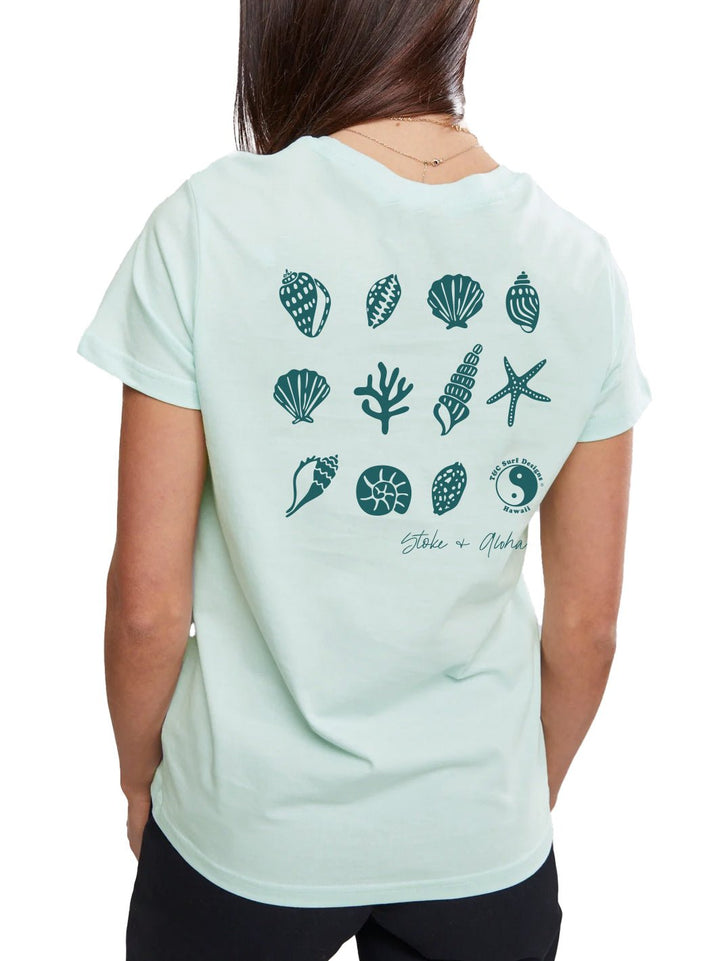 Shell Huntaz Maple Tee - T&C Surf Designs