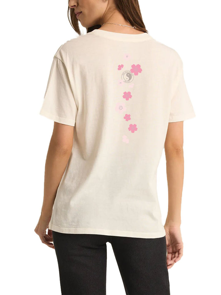 T&C Surf Designs Cute Sakura Boyfriend Tee, Seasalt / XS