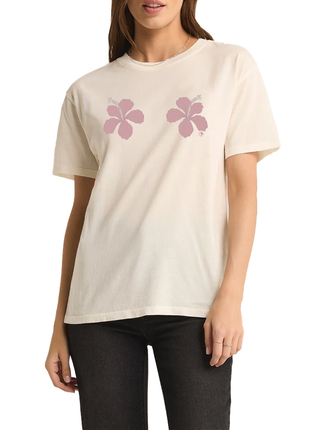 Pua Pair Boyfriend Tee - T&C Surf Designs