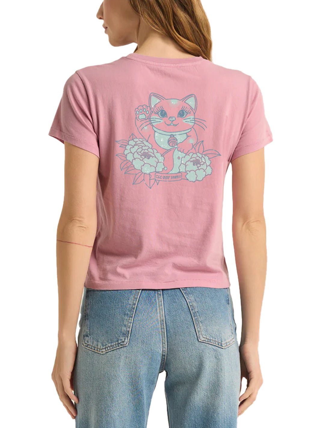 T&C Surf Lucky Cat Tourist Tee - T&C Surf Designs