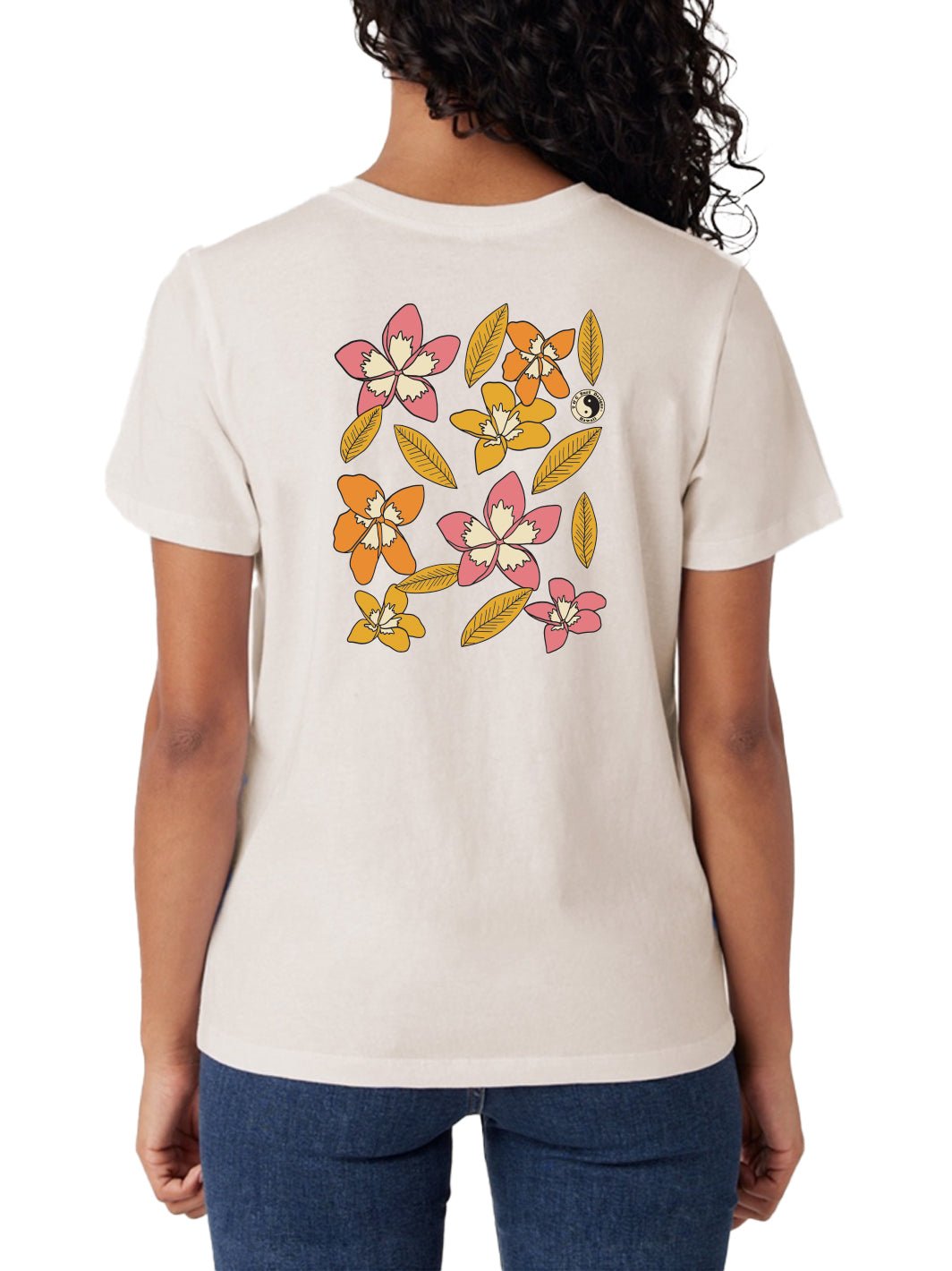 Plumerias Classic Tee - T&C Surf Designs