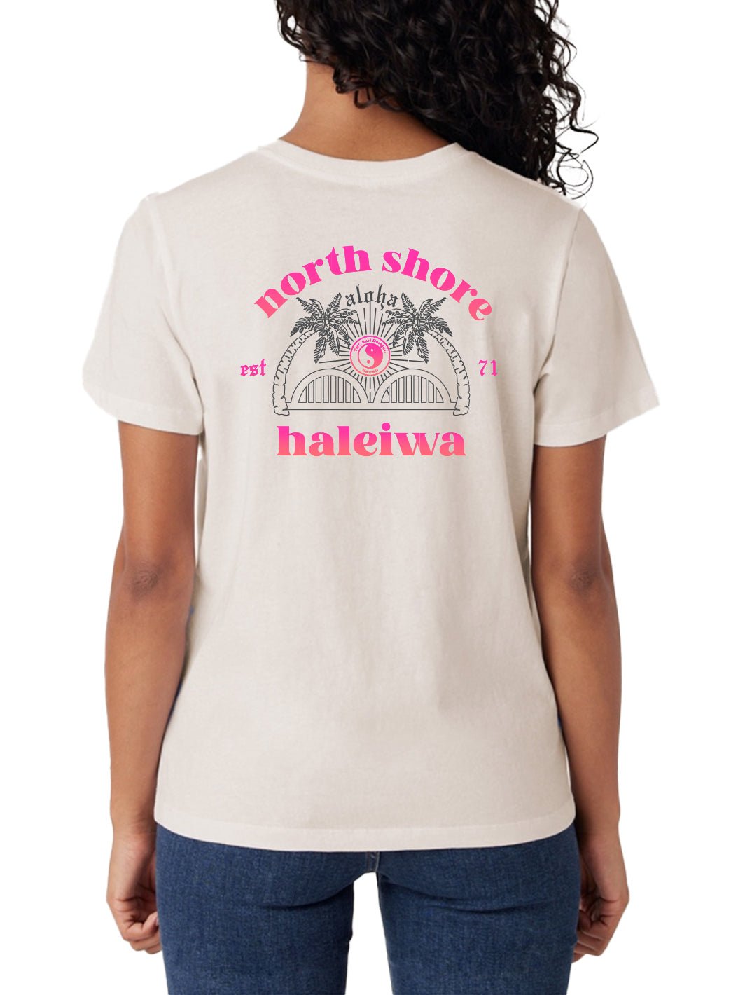 T&C Surf Designs Sunburst Anahulu Classic Tee, Vintage White / S