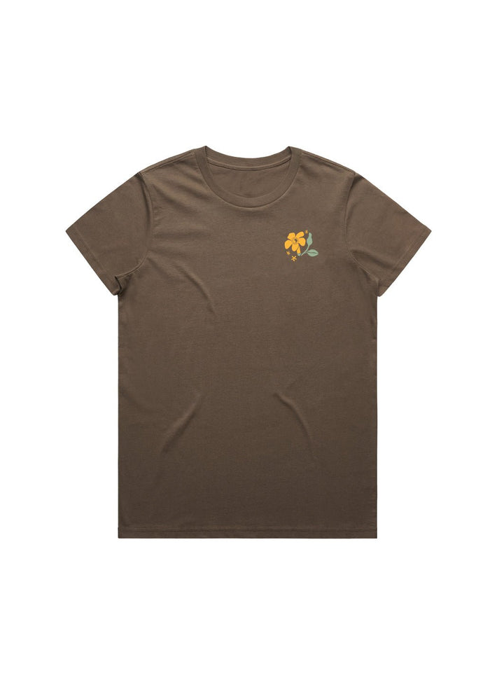 T&C Surf Designs Puakenikeni Blossom Maple Tee,