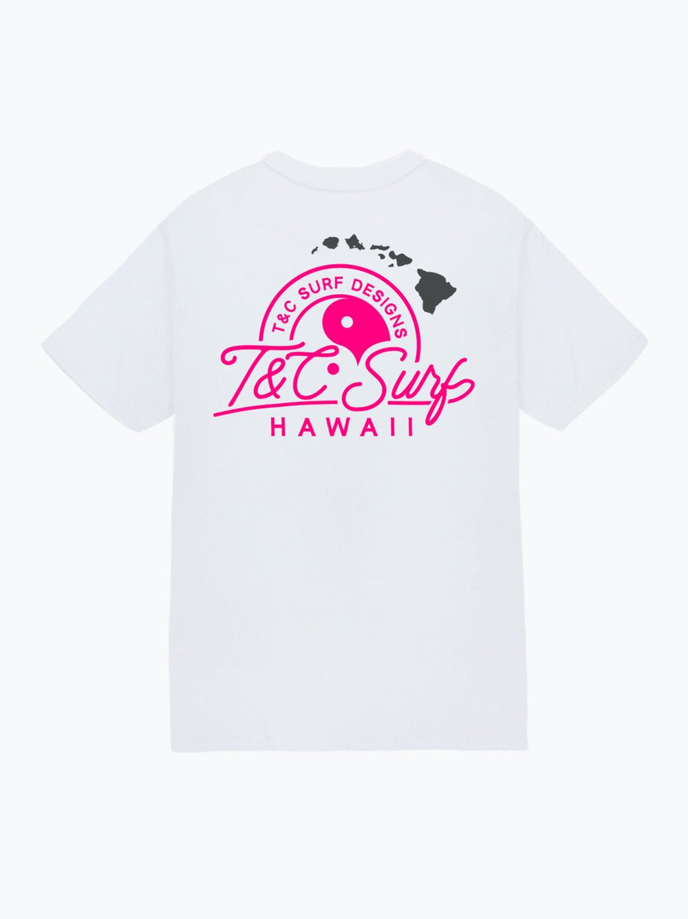 T&C Surf Designs Scripted Jersey Tee, White / S