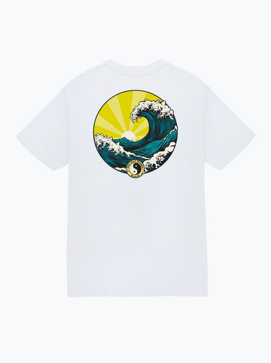 T&C Surf Designs T&C Surf Great Wave Jersey Tee, White / S