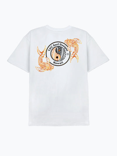 T&C Surf Designs T&C Surf Koi Pond Tee, White / S