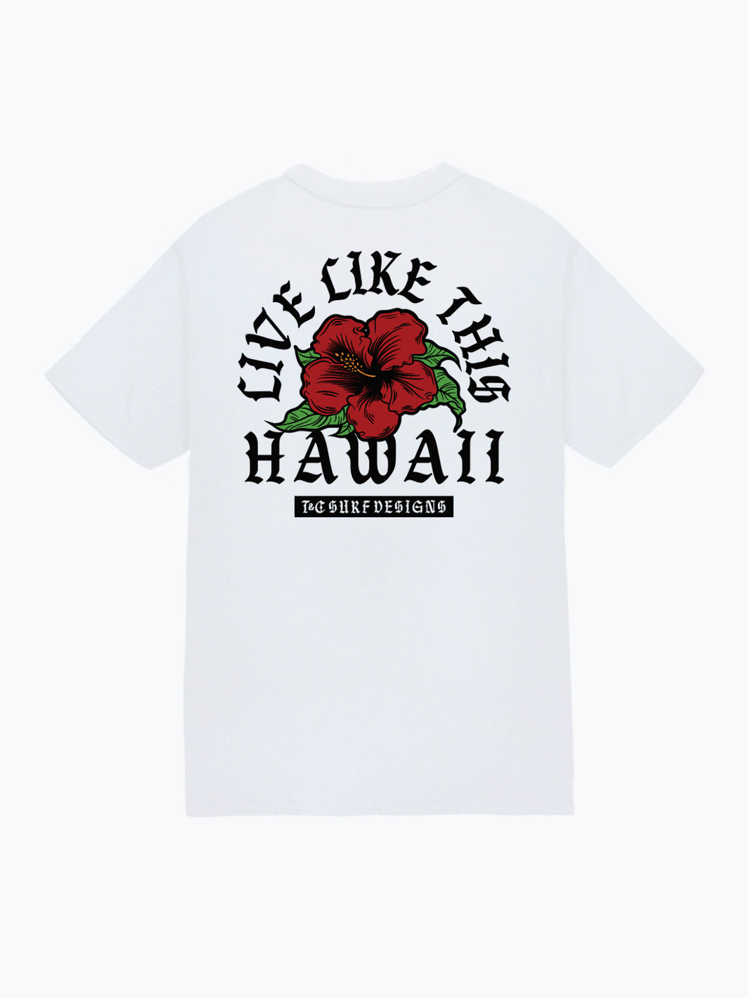 T&C Surf Designs T&C Surf Old English Jersey Tee, White / S