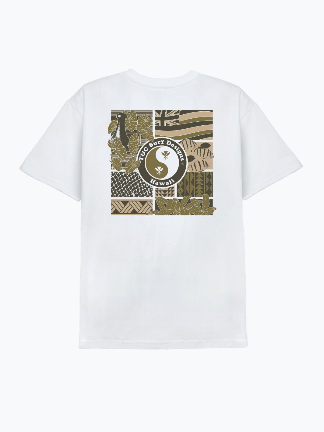 T&C Surf Designs Aina Rich Tee, White / S