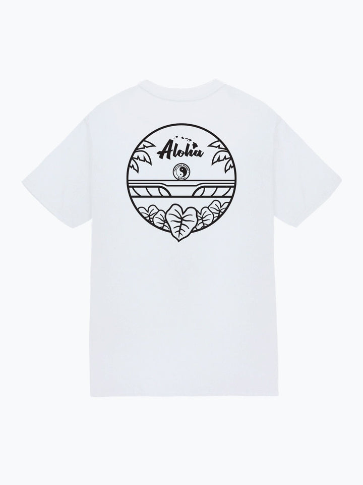 T&C Surf Designs Kalo Wave Jersey Tee, White / S