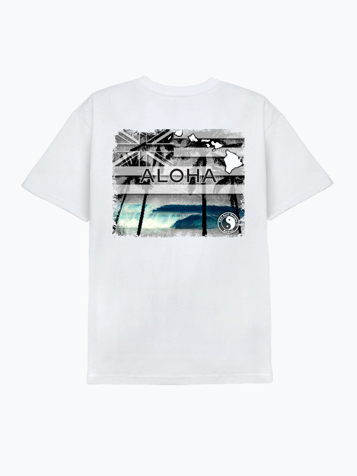 Double Wave Aloha Tee