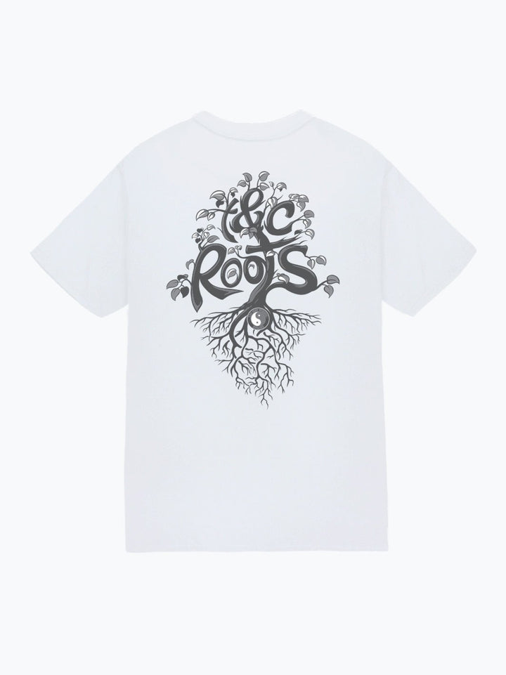 T&C Surf Designs Roots Jersey Tee, White / S