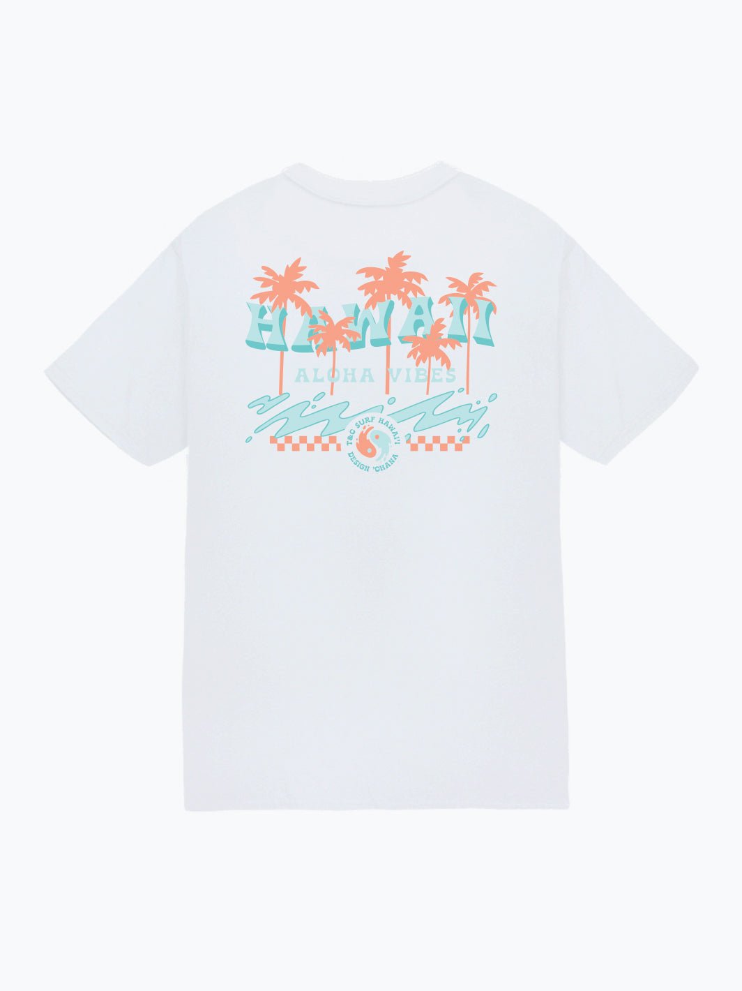 T&C Surf Designs Aloha Vibes Jersey Tee, White / S