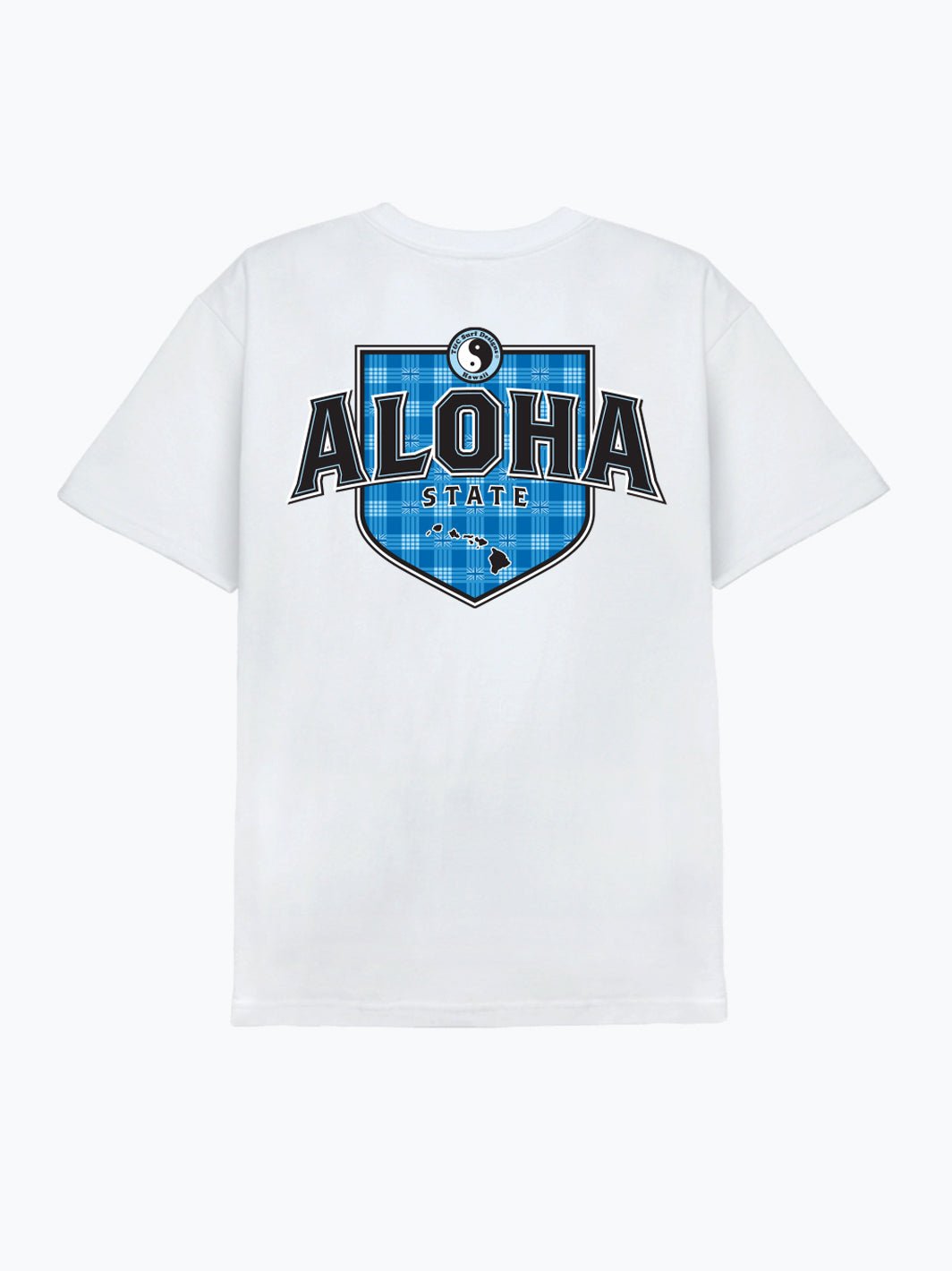 Aloha Palaka Shield Tee - T&C Surf Designs