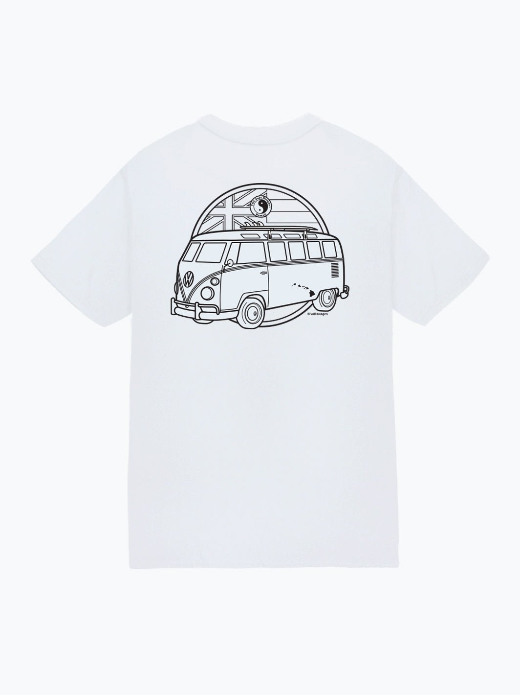 Bus Line Circle Volkswagen® Jersey Tee - T&C Surf Designs