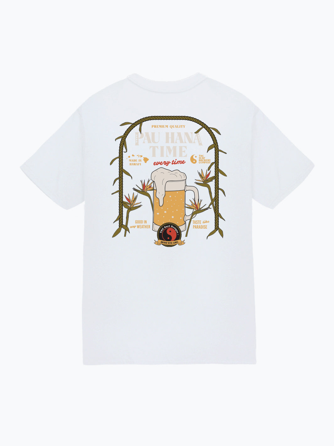 Brewed Aloha Jersey Tee