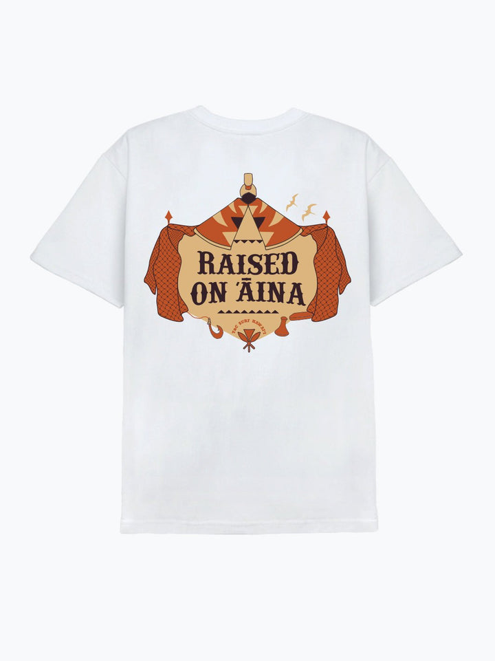 T&C Surf Designs Aina Hale Tee, White / S