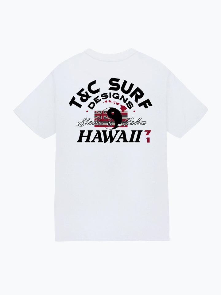 T&C Surf Designs Since '71 Jersey Tee, White / S