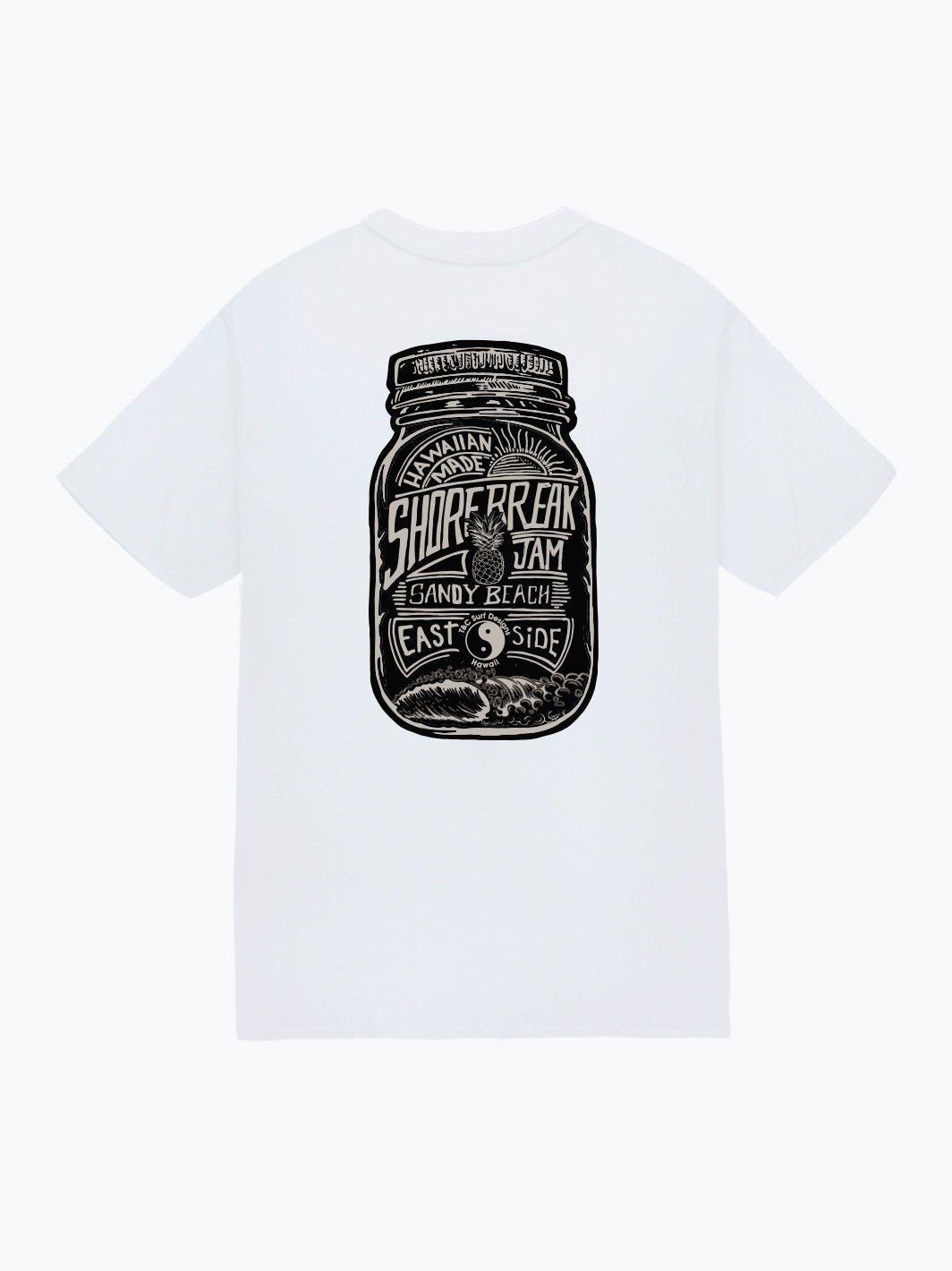 T&C Surf Designs Shorebreak Jam Jersey Tee, White / S