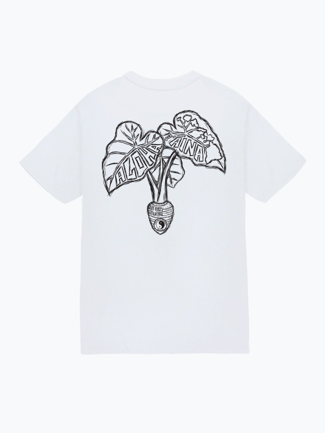 Aloha Aina Kalo Jersey Tee - T&C Surf Designs