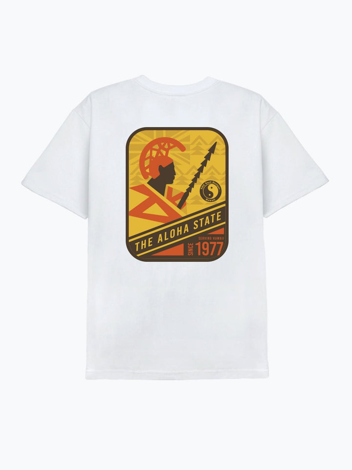 T&C Surf Designs Stamp Warrior Tee, White / S