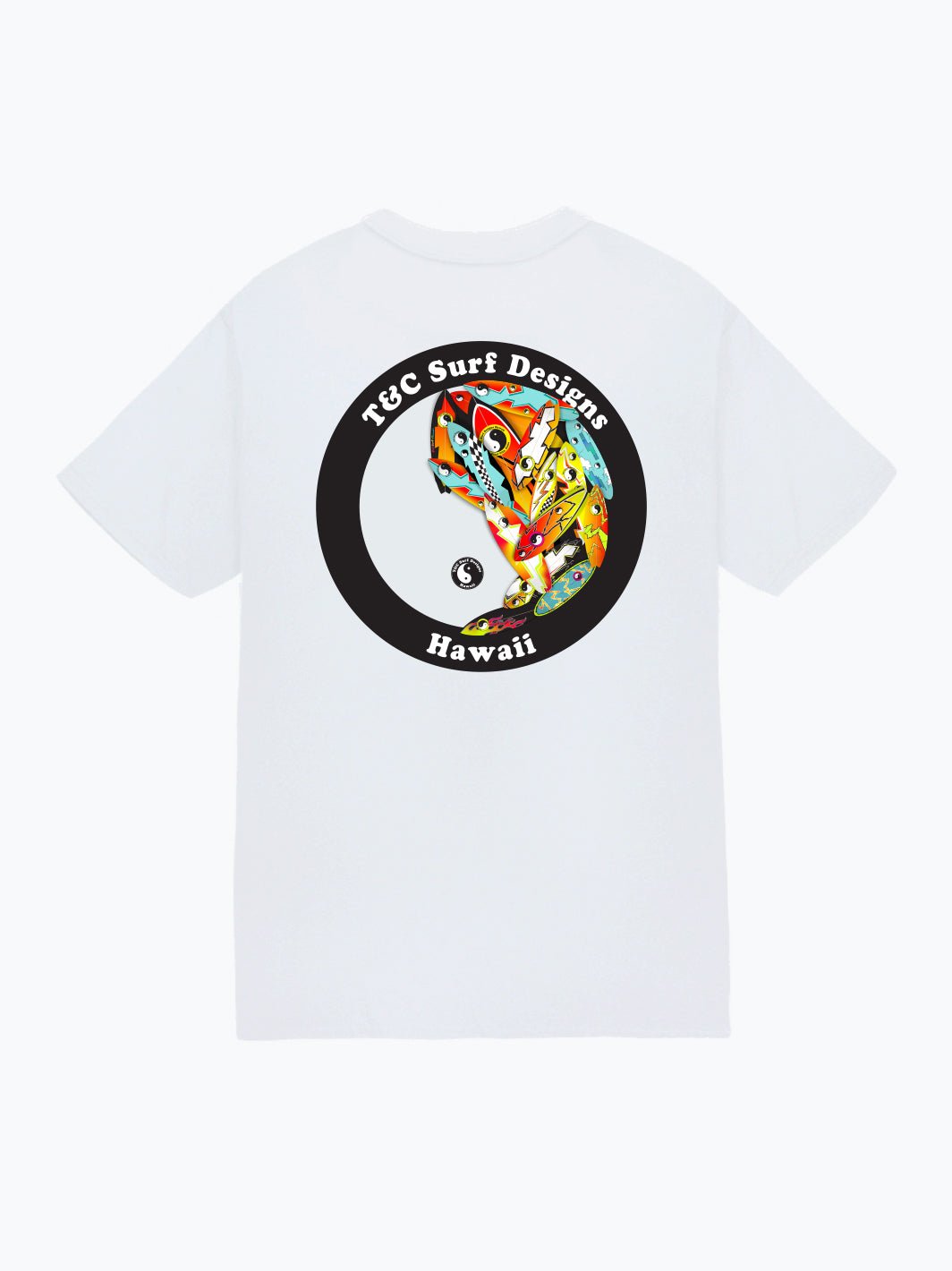 T&C Surf Designs Quiver Jersey Tee, White / S