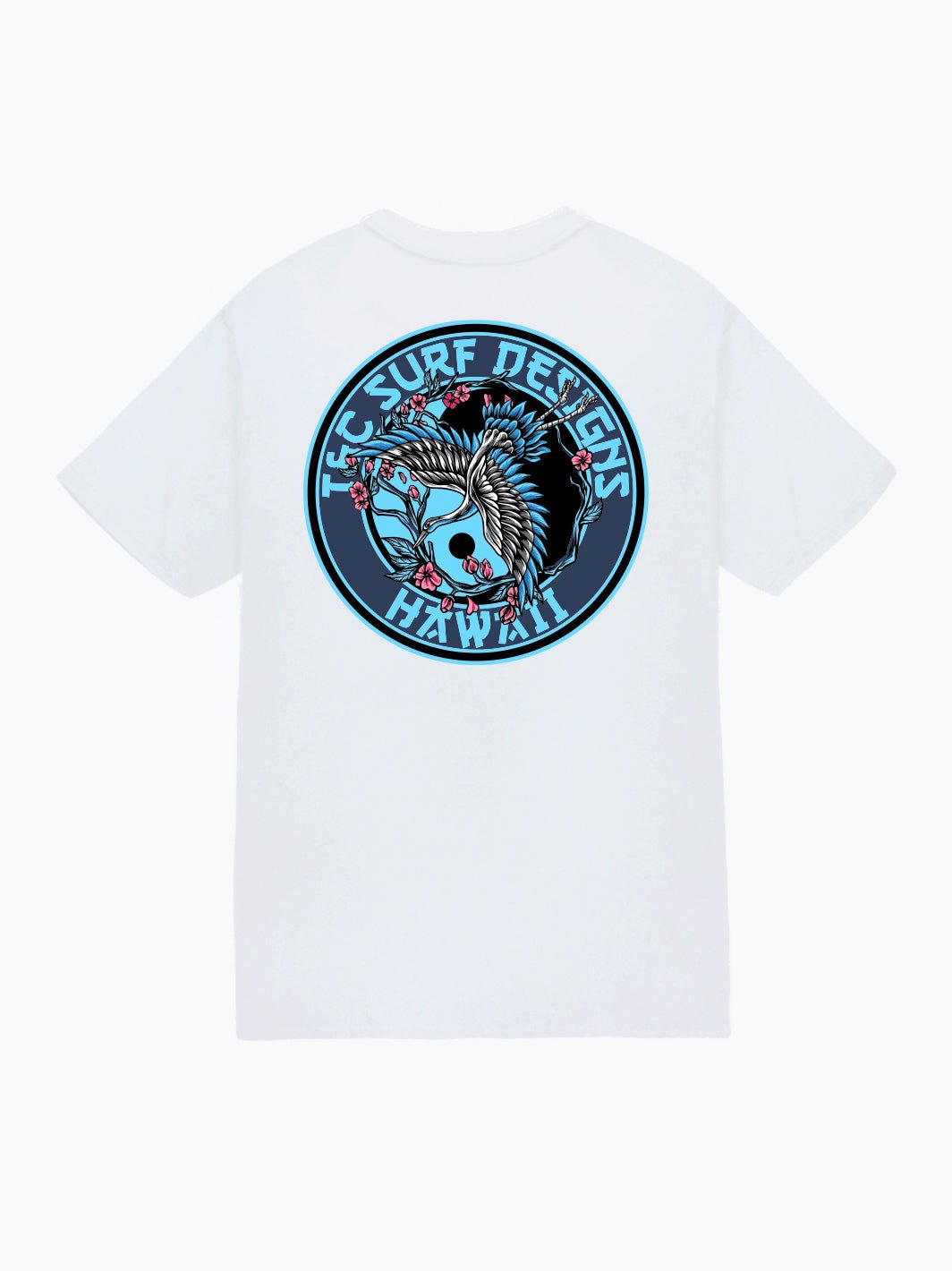 Sakura Crane Jersey Tee - T&C Surf Designs