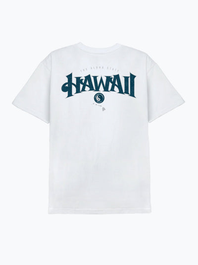 T&C Surf Designs T&C Surf Arch Tapa Hawaii Tee, White / S