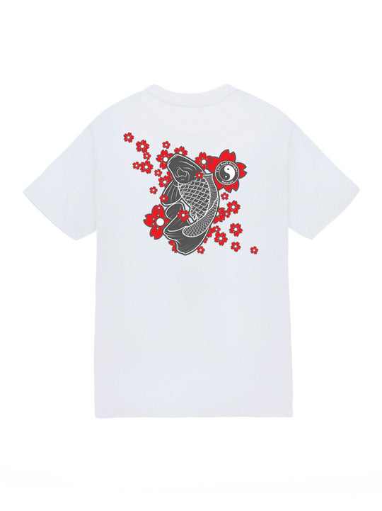 T&C Surf Designs T&C Surf Koi Sakura Jersey Tee, S / White