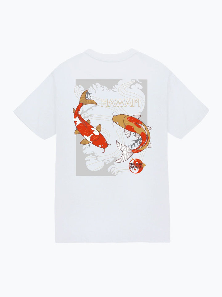 T&C Surf Designs Play Koi Jersey Tee, White / S