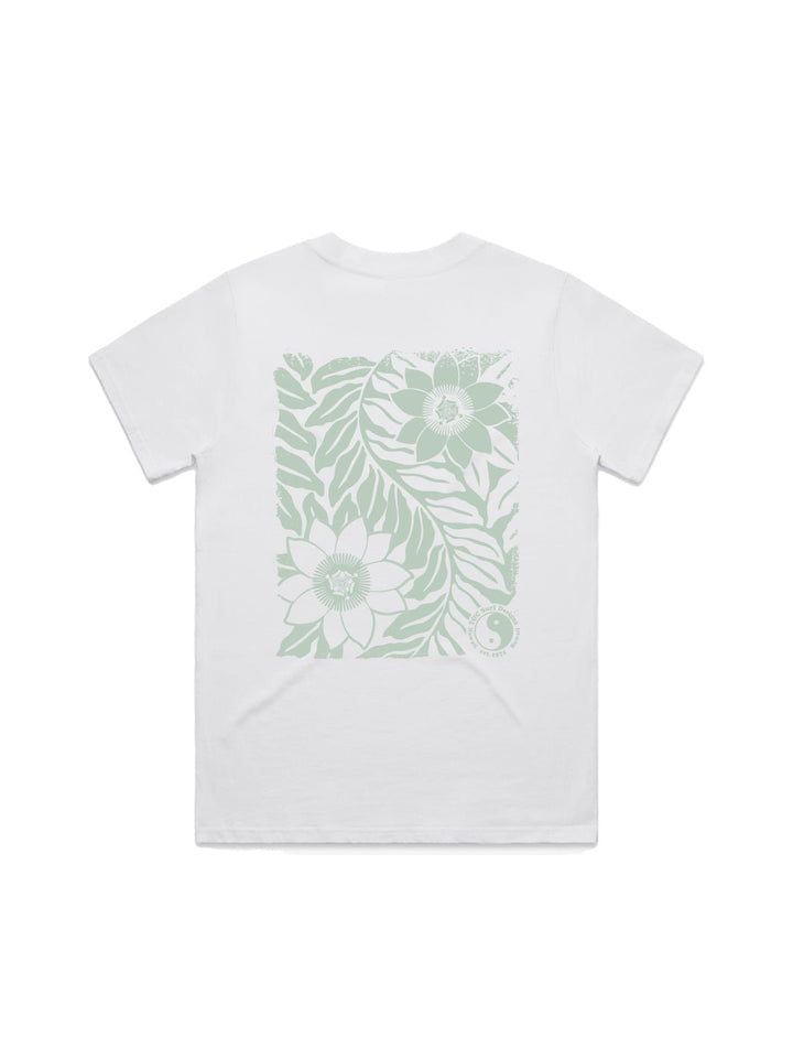 T&C Surf Designs Lilikoi Vines Classic Tee, White / XS