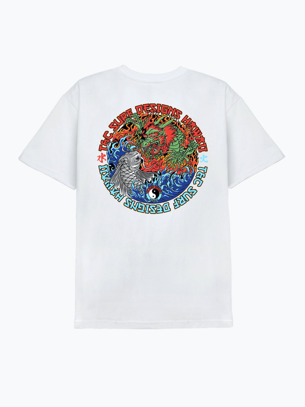 Fire and Water Tee - T&C Surf Designs