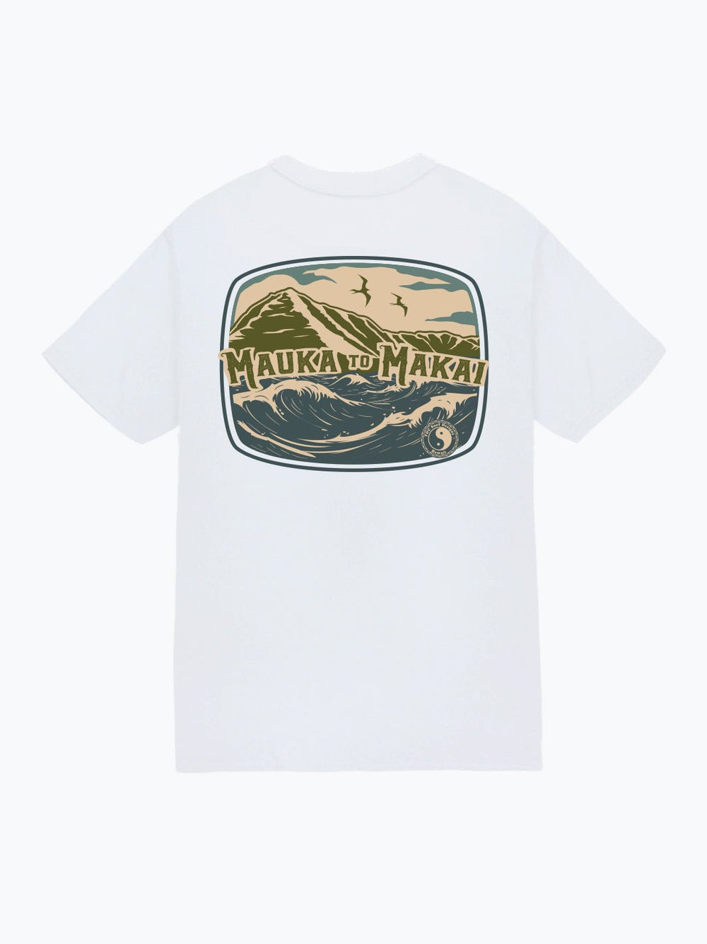 T&C Surf Designs Connected Jersey Tee, White / S