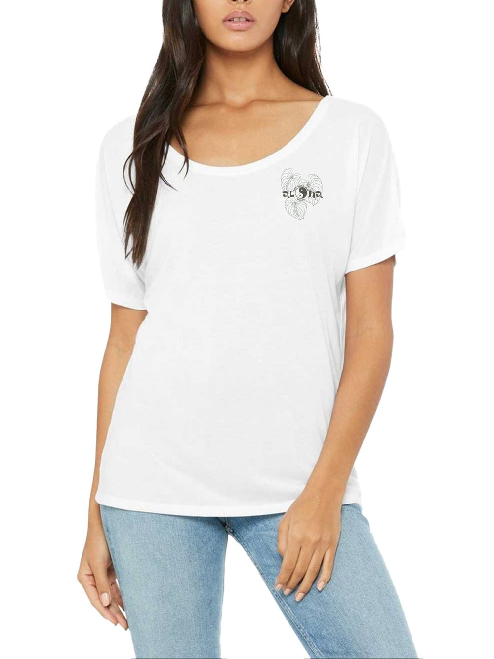 T&C Surf Designs Line Anthurium Slouchy Crew Tee,