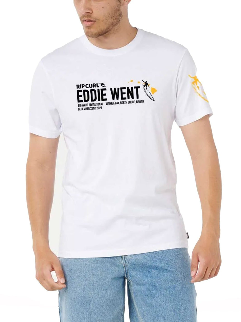 T&C Surf Designs Eddie Went Photo Jersey Tee,