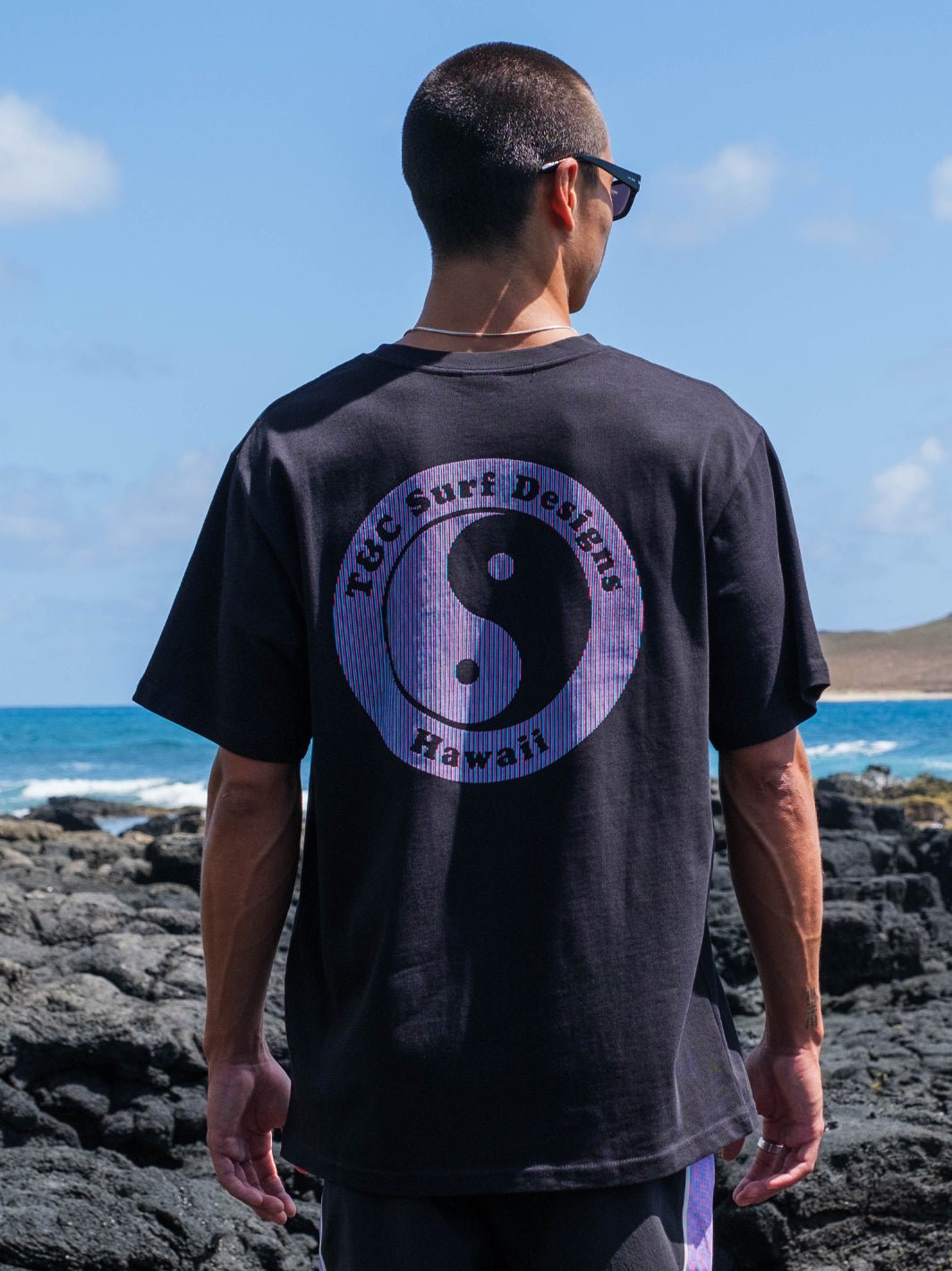 T&C Surf Designs T&C Surf Europe Yin Yang 3D Tee, 