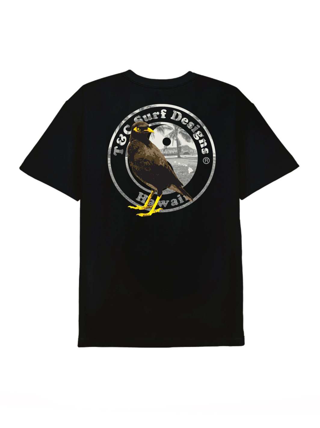 T&C Surf Designs T&C Surf Myna Logo Tee, Black / S