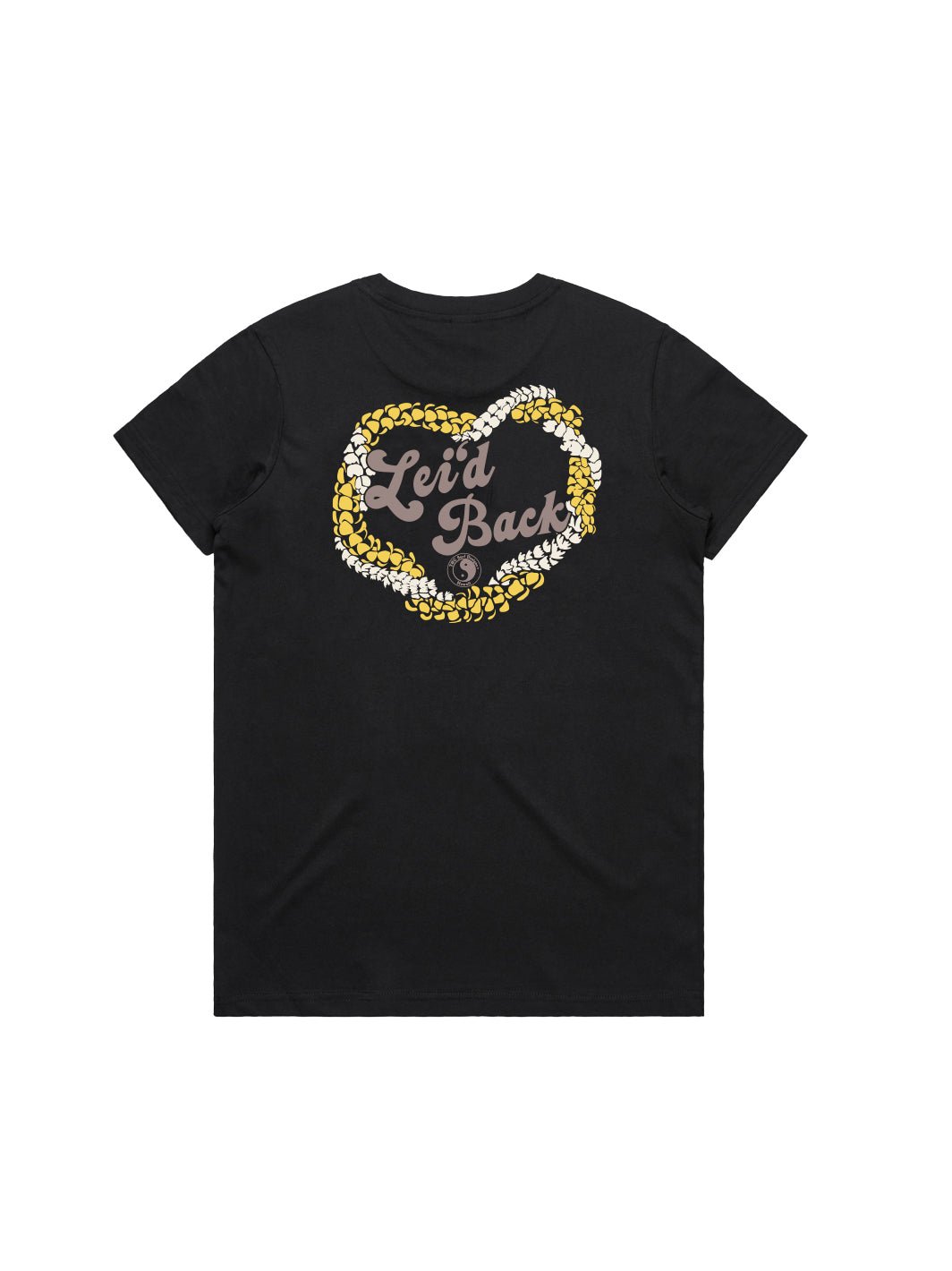 T&C Surf Designs Lei'd Back Maple Tee, Black / XS