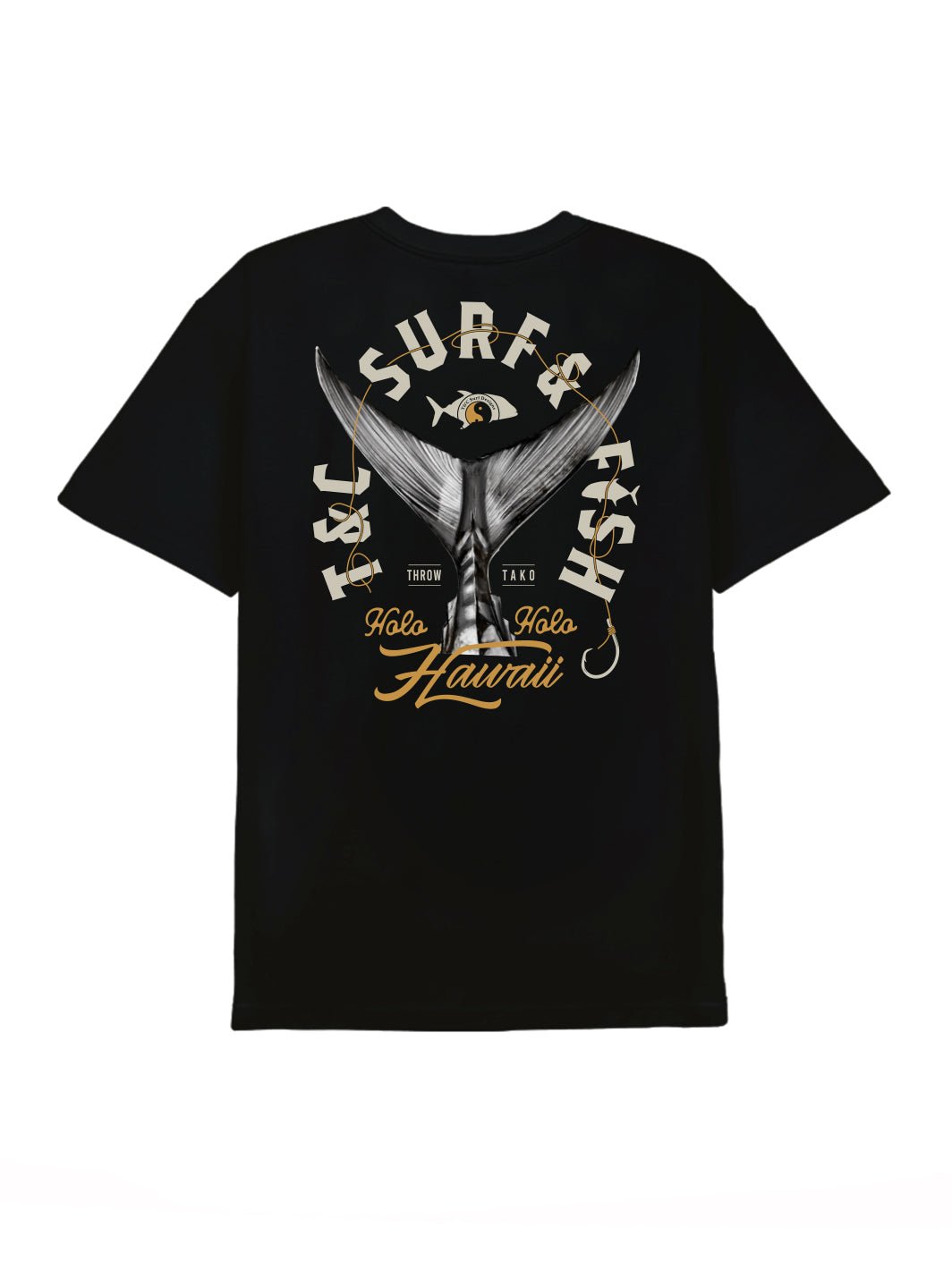 T&C Surf Designs T&C Surf Throw Tako Tee, Black / S