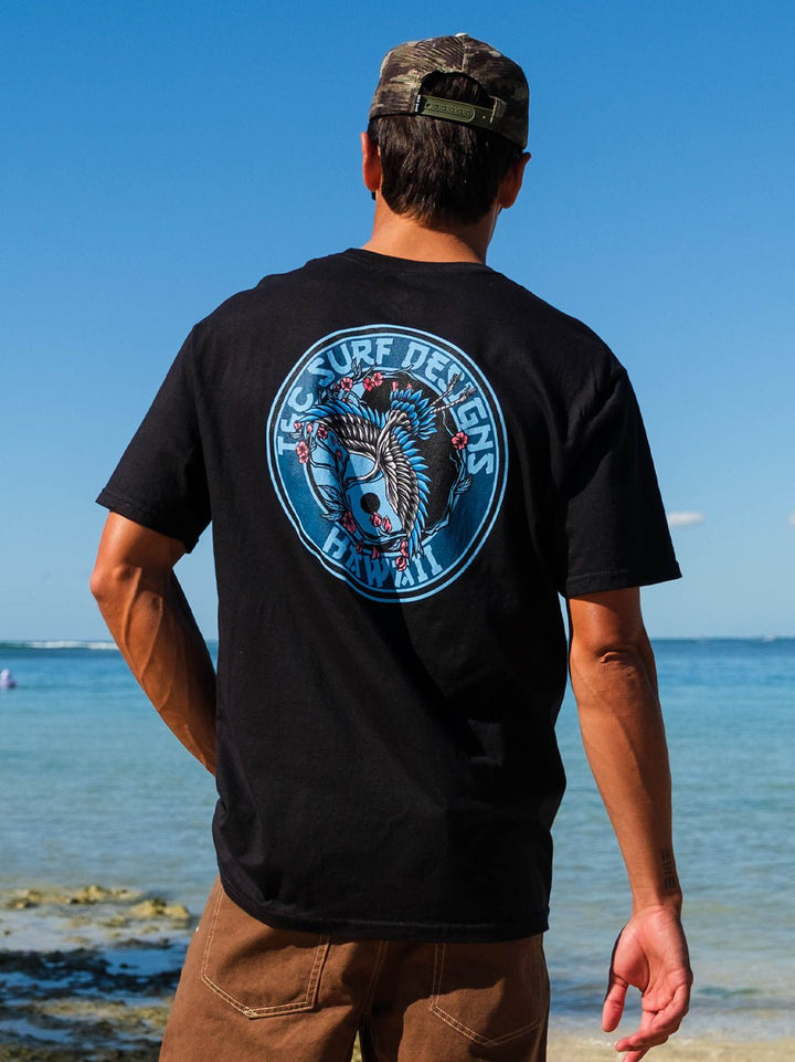 Sakura Crane Jersey Tee - T&C Surf Designs