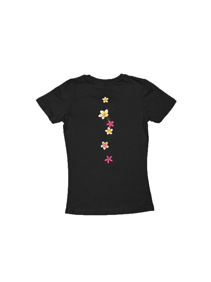 Girls Pua Melia Vertical Sweetheart Tee - T&C Surf Designs