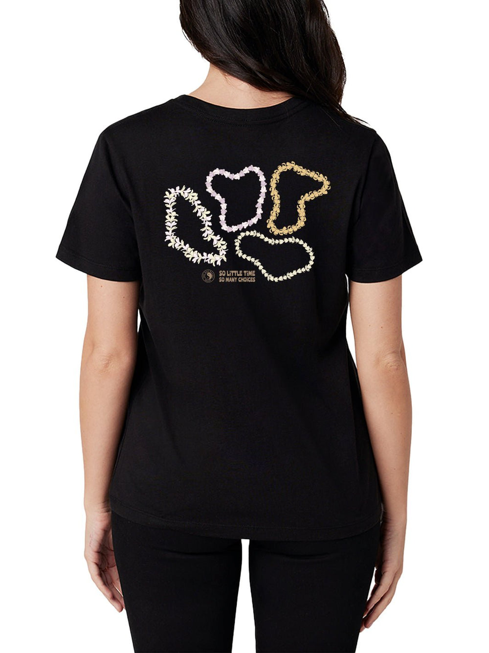 T&C Surf Designs More Lei Classic Tee, Black / XS