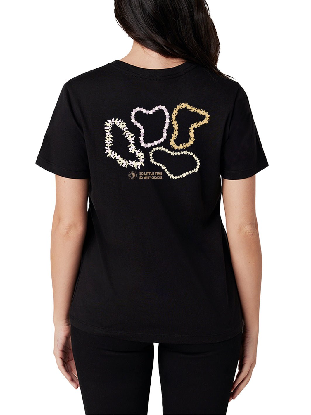 T&C Surf Designs More Lei Classic Tee, Black / XS