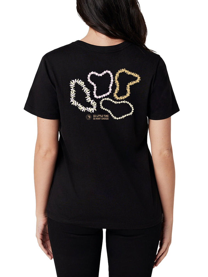 T&C Surf Designs More Lei Classic Tee, Black / XS