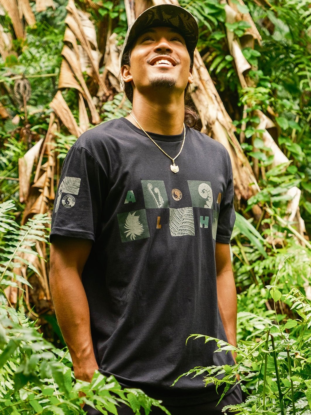 Aloha Block Jersey Tee - T&C Surf Designs