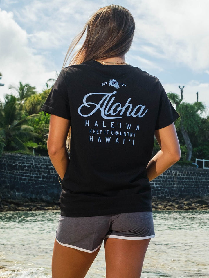 T&C Surf Designs Aloha North Shore Maple Tee,