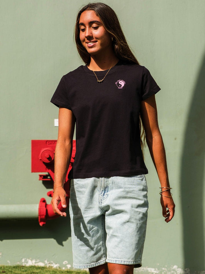 T&C Surf Designs Yin Yang Boyfriend Tee,