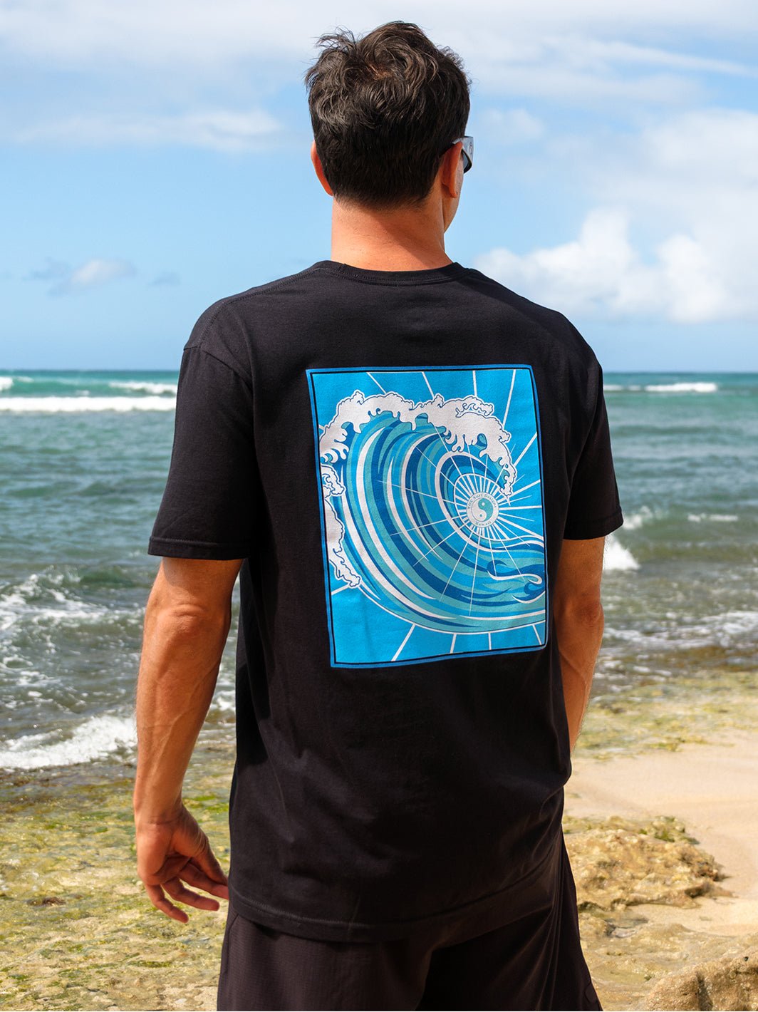 Blue Wave Jersey Tee - T&C Surf Designs