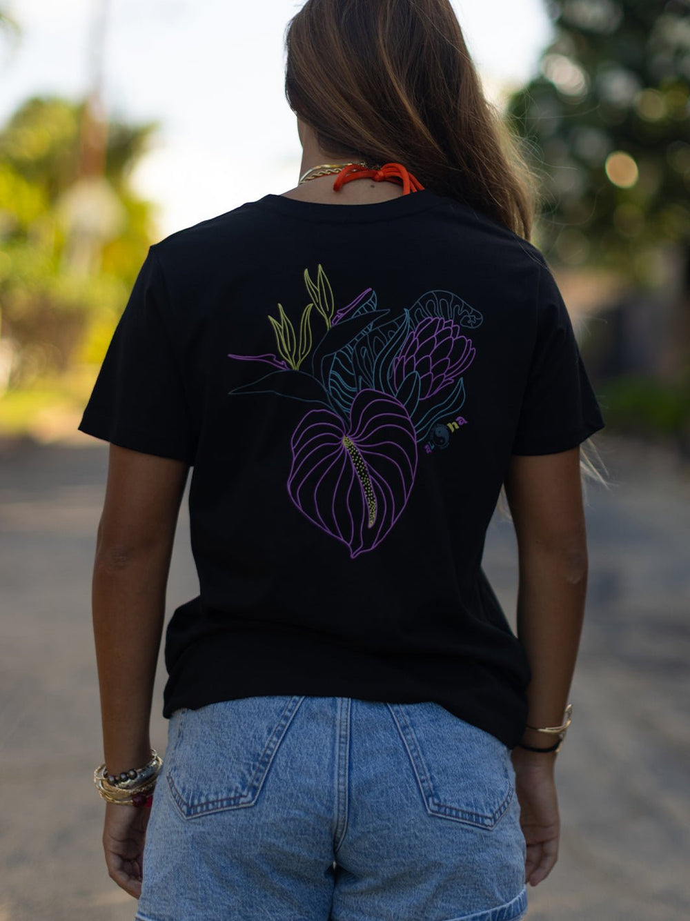 T&C Surf Designs Line Anthurium Classic Tee,