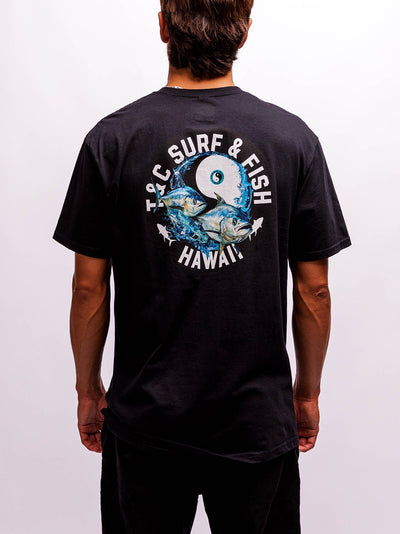 T&C Surf Twin Fin Jersey Tee - T&C Surf Designs